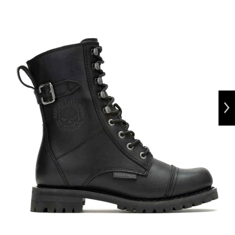 Women's Leather Balsa Skull Riding Boot 7